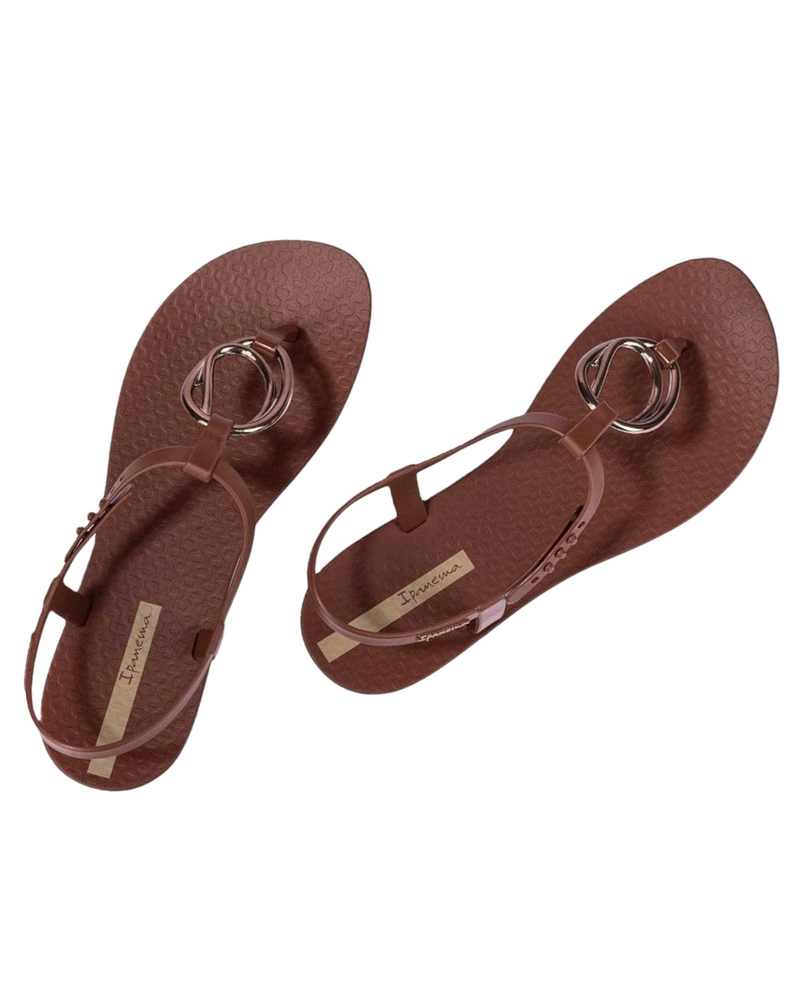 CHARMED SANDALS - BROWN