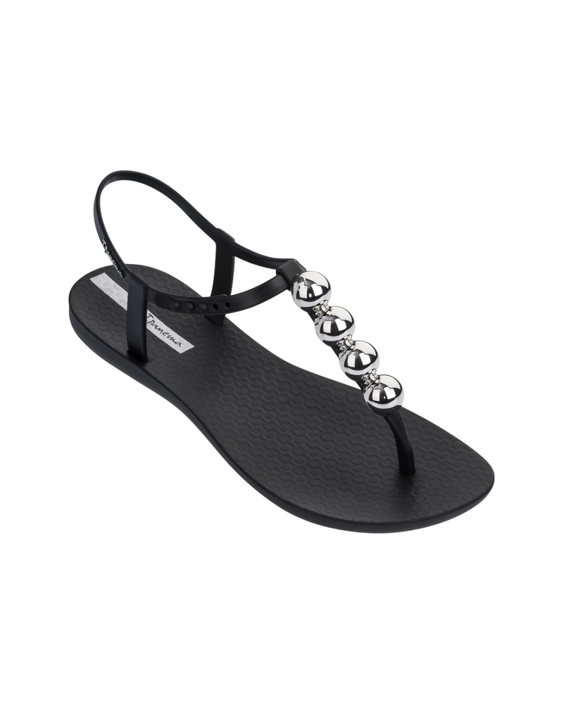 PEARL SANDALS - BLACK ONIX