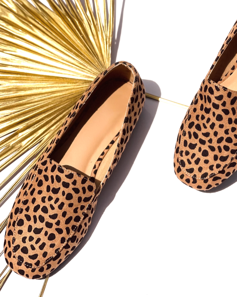 SUBTLE GLOW LOAFERS - CHEETAH