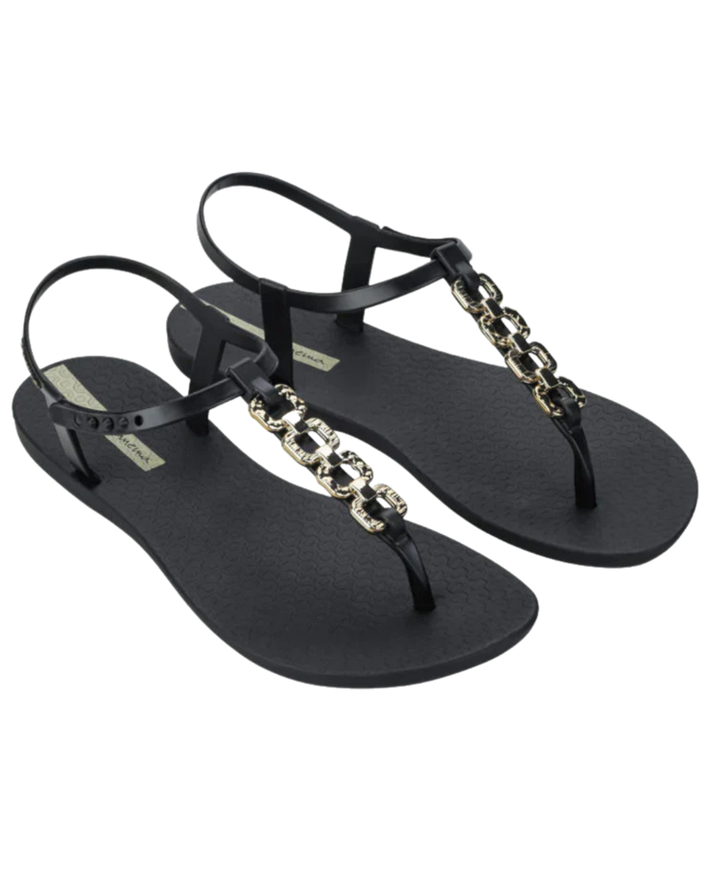 TIDAL LINK SANDALS - BLACK